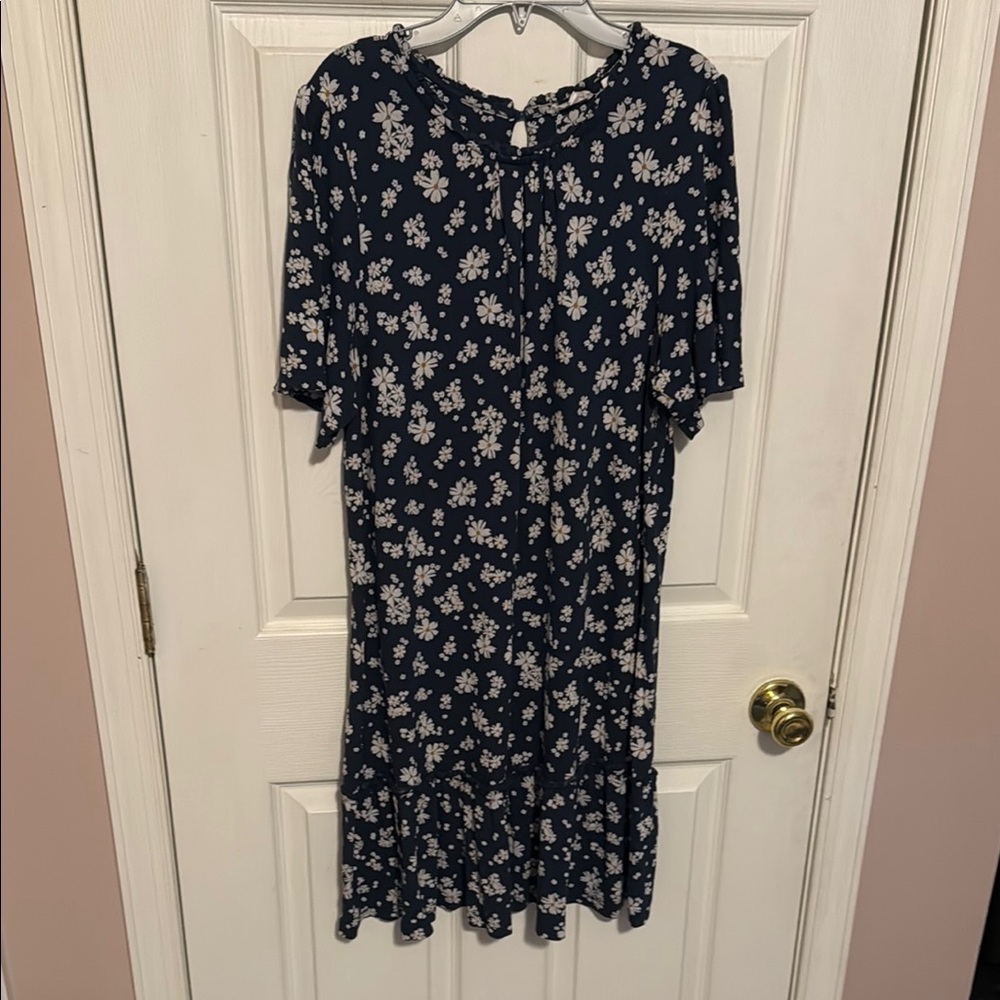 Fat Face Blue Midi Sundress Featuring Daisy’s